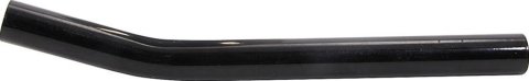 Allstar Performance Bent Tie Rod Tubes ALL57017 Tube, Bent, Steel, Black Powdercoated, Female Threads, 5/8 in. Diameter, 14.5 in. Length, Each