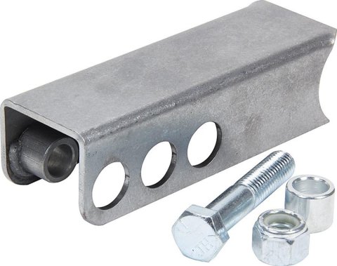 Allstar Performance Notched Tube Mount Shock Brackets ALL60113 Brackets, Steel, Natural, Each