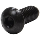 Allstar Performance Button Head Bolts ALL16946 Bolt, Head, Steel, Black, 3/8 in.-16 Thread, 1.000 in. Underhead Length, Set of 10 thumbnail 1