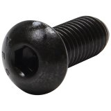 Allstar Performance Button Head Bolts ALL16946 Bolt, Head, Steel, Black, 3/8 in.-16 Thread, 1.000 in. Underhead Length, Set of 10 thumbnail 2