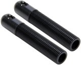 Allstar Performance Replacement Hood Pins ALL18495 Pin Components, Pins, Aluminum, Black, 0.50 in. Diameter, Pair thumbnail 1