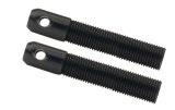 Allstar Performance Replacement Hood Pins ALL18495 Pin Components, Pins, Aluminum, Black, 0.50 in. Diameter, Pair thumbnail 2