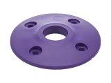 Allstar Performance Replacement Hood Pin Scuff Plates ALL18437 Components, Plates, 0.50 in. Diameter, Purple Plastic Have Recessed Mounting Holes, Set of 4 thumbnail 2