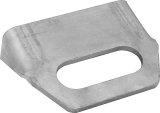 Allstar Performance Steering Column Brackets ALL52120 Mount, Steel, Bare, 2.500 in. Length, 3.187 in. Width, Each thumbnail 2