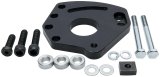 Allstar Performance Small Block Chevy Power Steering Pump Bracket Kits ALL48500 Bracket, Head Mount, Aluminum, Blue Anodized, Driver Side, Saginaw, Chevy, Block, Each thumbnail 1