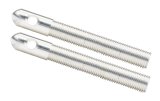 Allstar Performance Replacement Hood Pins ALL18507 Pins, Aluminum, Silver Anodized, 1/2 in. Diameter, Pair thumbnail 2