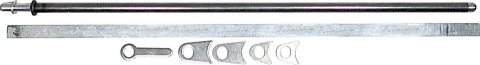 Allstar Performance Window Net Installation Kits ALL10219 Kit, Round Tube, Spring-Loaded Type, Kit