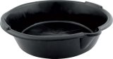 Allstar Performance Plastic Drain Pans ALL40112 Pan, Plastic, Black, 7.00 qt. Capacity, 13.50 in. Diameter, 4.00 in. Height, Each thumbnail 1