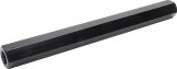 Allstar Performance Aluminum Suspension Tubes ALL56710 Threaded Tube, Tube, Hex, 3/4-16 in. Thread, Aluminum, Black Anodized, 10.0 in. Length, Each thumbnail 1