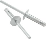 Allstar Performance Tri-Fold Rivets ALL18183 Rivets, Blind Rivets, 3/16 in. Rivet, 1/2 in. Head, Aluminum, Silver, Set of 250 thumbnail 1