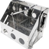 Allstar Performance Stainless Steel Drop-Out Battery Boxes ALL76105 Box, Steel, Natural, 10.500 in. Length, 7.000 in. Width, 9.500 in. Height, Each thumbnail 2