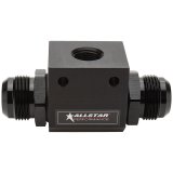 Allstar Performance Inline Oil Temperature Tees ALL90042 Tee, In-Line, Auluminum, -16 AN, Each thumbnail 1