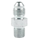 Allstar Performance Brake Fittings ALL50001 Adapter Fittings, Steel, -4 AN to 1/8 in. NPT, Straight, Pair thumbnail 1