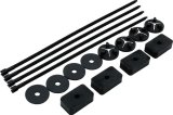 Allstar Performance Electric Fan Mounting Kits ALL30085 Mounts, Plastic, Black, Kit thumbnail 1