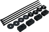 Allstar Performance Electric Fan Mounting Kits ALL30085 Mounts, Plastic, Black, Kit thumbnail 2
