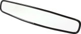 Allstar Performance Convex Mirrors ALL76406 Mirror, Rear View, Convex, Oval, Manual Adjustment, Black Plastic Housing, 14 in. Width, Each thumbnail 1