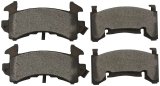 Allstar Performance Brake Pads ALL99157 Pads, GM Metric Calipers, Semi-Metallic, Set thumbnail 2