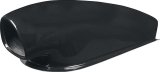 Allstar Performance Aero Scoops ALL23282 Hood Scoop, Style, Functional, Quick-release, Fiberglass, Black Gelcoat, D-shaped Opening, Each thumbnail 1