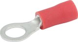 Allstar Performance Terminal Connectors ALL76033 Electrical Wiring Connectors, Tin Plated Copper, #10 Stud Ring, Male, PVC Insulated, 18-22 Gauge, Set of 20 thumbnail 2