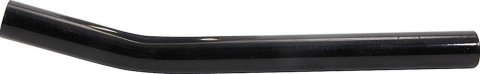 Allstar Performance Bent Tie Rod Tubes ALL57014 Tube, Bent, Steel, Black Powdercoated, Female Threads, 5/8 in. Diameter, 13 in. Length, Each