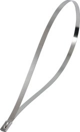 Allstar Performance Stainless Steel Cable Ties ALL34264 Exhaust Wrap Fasteners, Ties, T-304 Steel, 14.50 in. Length, Set of 4 thumbnail 1