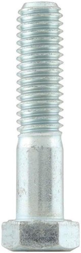 Allstar Performance Grade 5 Bolts ALL16266 Bolt, 5, Hex Head, Steel, Zinc Plated, 7/16 in.-14 Thread, 2.000 in. Underhead Length, Set of 10 thumbnail 1
