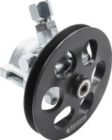Allstar Performance Power Steering Pumps with Pulley ALL48252 Pump, GM Type 2, -6 AN Outlet, -10 AN Inlet, 3 GPM, V-Belt Pulley, Each thumbnail 1