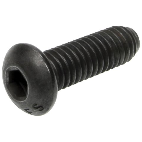 Allstar Performance Button Head Bolts ALL16944 Bolt, Head, Steel, Black, 5/16 in.-18 Thread, 1.000 in. Underhead Length, Set of 10