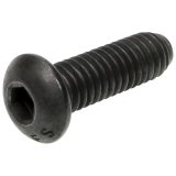 Allstar Performance Button Head Bolts ALL16944 Bolt, Head, Steel, Black, 5/16 in.-18 Thread, 1.000 in. Underhead Length, Set of 10 thumbnail 2
