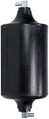 Allstar Performance Overflow Tanks ALL36155 and Recovery Tanks, Round, Bolt-in, 1 qt. Capacity, Plastic, Black, 0.313 in. Hose Barb Inlet/Outlet, Each thumbnail 2