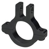 Allstar Performance Suspension Limiters ALL68340 Control Arm Bracket, Lower Control Arm Limit Clamp, Black, 1.00 in. Round Tube Mount, Each thumbnail 2