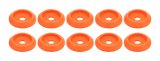 Allstar Performance Washers ALL18854 Hardware, Body Bolt Washer Plastic Fluor Orange 10pk thumbnail 1