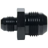 Allstar Performance AN Flare Adapter Fittings ALL49730 Fitting, Adapter, Reducer, Aluminum, Black Anodized, Straight, -3 AN, -4 AN, Male Threads, Each thumbnail 1