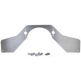 Allstar Performance Front Motor Plates ALL38142 Plates, Front-mount Position, Aluminum, Natural, 24.250 in. Width, 8.50 in. Height, Frame Saddles, Chevrolet, Small Block, Each thumbnail 1