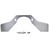 Allstar Performance Front Motor Plates ALL38142 Plates, Front-mount Position, Aluminum, Natural, 24.250 in. Width, 8.50 in. Height, Frame Saddles, Chevrolet, Small Block, Each thumbnail 2