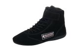 Allstar Performance Mid-Top Driving Shoes ALL919095 Shoes, Mid-Top, SFI 3.3/5, Black, Suede, Men's Size 9 1/2, Pair thumbnail 2