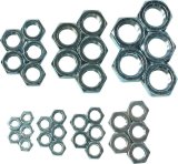 Allstar Performance Steel Jam Nut Assortments ALL18290 Assortment, Steel, Zinc Plated, Right Hand Thread, Set of 35 thumbnail 2