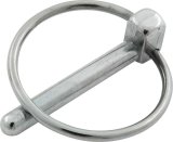 Allstar Performance Replacement Hood Pin Clips ALL18506 Pins, Torsion Clip, 1/4 in., Steel, Chrome, Pair thumbnail 2