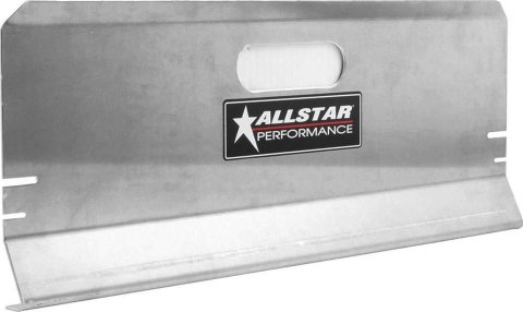 Allstar Performance Deluxe Toe Plates ALL10119 Plates, Deluxe, Aluminum, 9 in. Tall, 23 in. Width, Pair