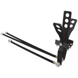 Allstar Performance Aluminum Shifter Assemblies ALL54112 Manual Shifter, Black Anodized, 3-Lever Model, Kit thumbnail 1