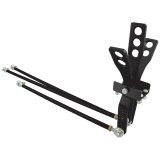 Allstar Performance Aluminum Shifter Assemblies ALL54112 Manual Shifter, Black Anodized, 3-Lever Model, Kit thumbnail 2