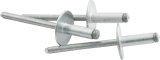 Allstar Performance Large Head Rivets ALL18151 Rivets, Blind Rivets, 3/16 in. Rivet, 5/8 in. Head, Aluminum, Silver, Set of 250 thumbnail 2