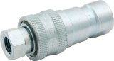 Allstar Performance Quick-Disconnect Couplings ALL50215 Brake Line Quick Disconnect, Steel, 1/8 in. NPT, Male/Female, Kit thumbnail 2