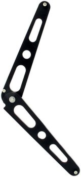 Allstar Performance Hood Props ALL23260 Prop, Aluminum, Black, 17.250 in. Maximum Extended Length, Each thumbnail 1