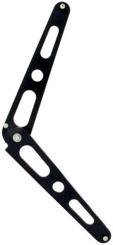 Allstar Performance Hood Props ALL23260 Prop, Aluminum, Black, 17.250 in. Maximum Extended Length, Each thumbnail 2