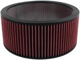 Allstar Performance Washable Air Filter Elements ALL26006 Element, Round, Cotton Gauze, Red, 14 in. Diameter, 6 in. Tall, Each thumbnail 1