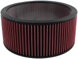Allstar Performance Washable Air Filter Elements ALL26006 Element, Round, Cotton Gauze, Red, 14 in. Diameter, 6 in. Tall, Each thumbnail 2