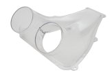 Allstar Performance Brake Ducts ALL42144 Duct, Dual Teardrop, Accepts 3.0 in. Hose, ABS Plastic, Clear, Each thumbnail 1