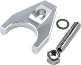 Allstar Performance Aluminum Distributor Hold-Downs ALL27503 Hold-Down Clamp, Aluminum, Clear Anodized, Stud Mount, Chevy, Small/Big Block, Each thumbnail 2