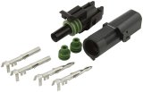 Allstar Performance Weatherpack Connectors ALL76265 Weather Pack Wiring Connector, 1-Wire, Male, Female, Each thumbnail 2